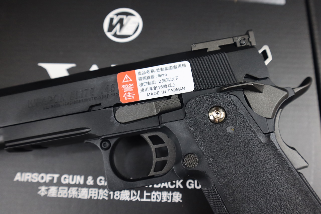 WE全金属瓦斯手枪-HI-CAPA 5.1铝R瓦斯枪-后座力单发GBB瓦斯手枪图5