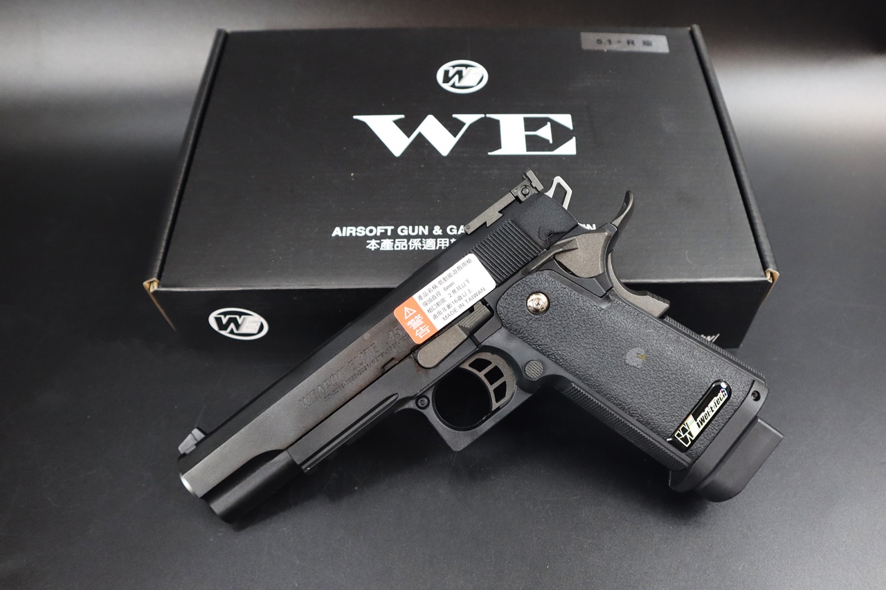 WE全金属瓦斯手枪-HI-CAPA 5.1铝R瓦斯枪-后座力单发GBB瓦斯手枪图7