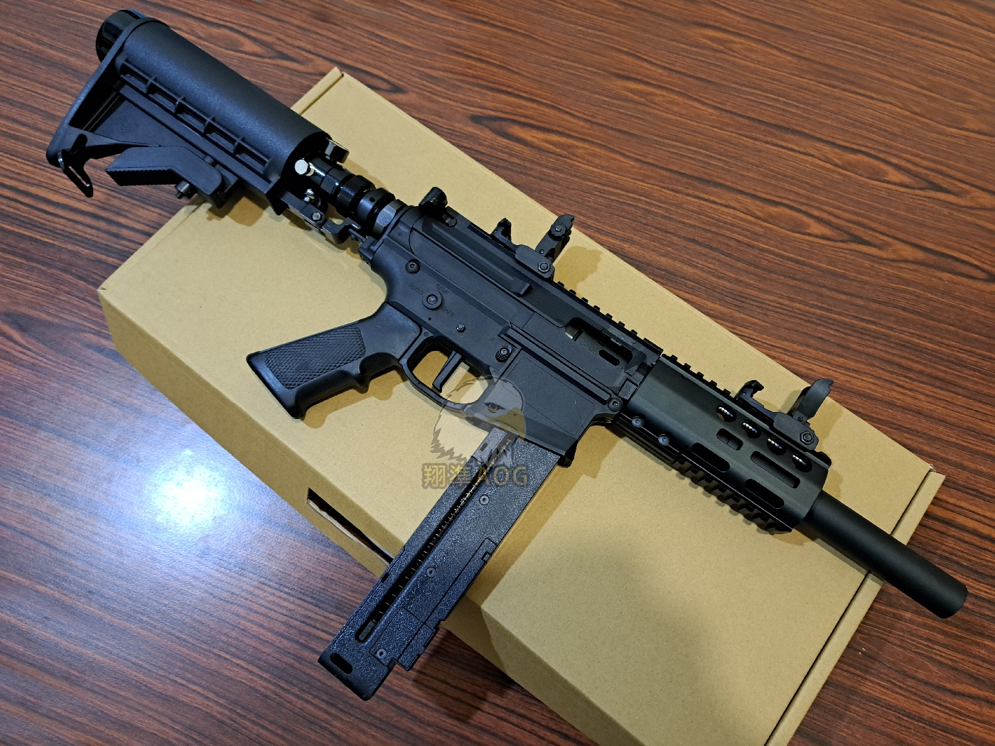 MILSIG PCP T17高压空气镇暴枪-17MM大气瓶可灌气镇暴枪图2