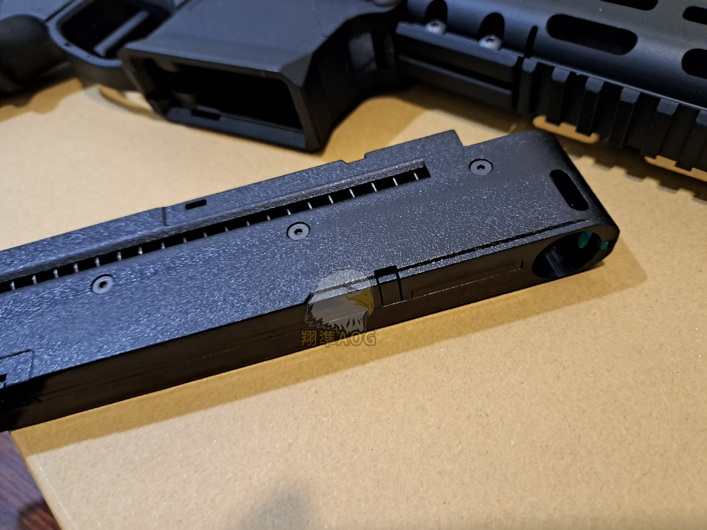 MILSIG PCP T17高压空气镇暴枪-17MM大气瓶可灌气镇暴枪图4