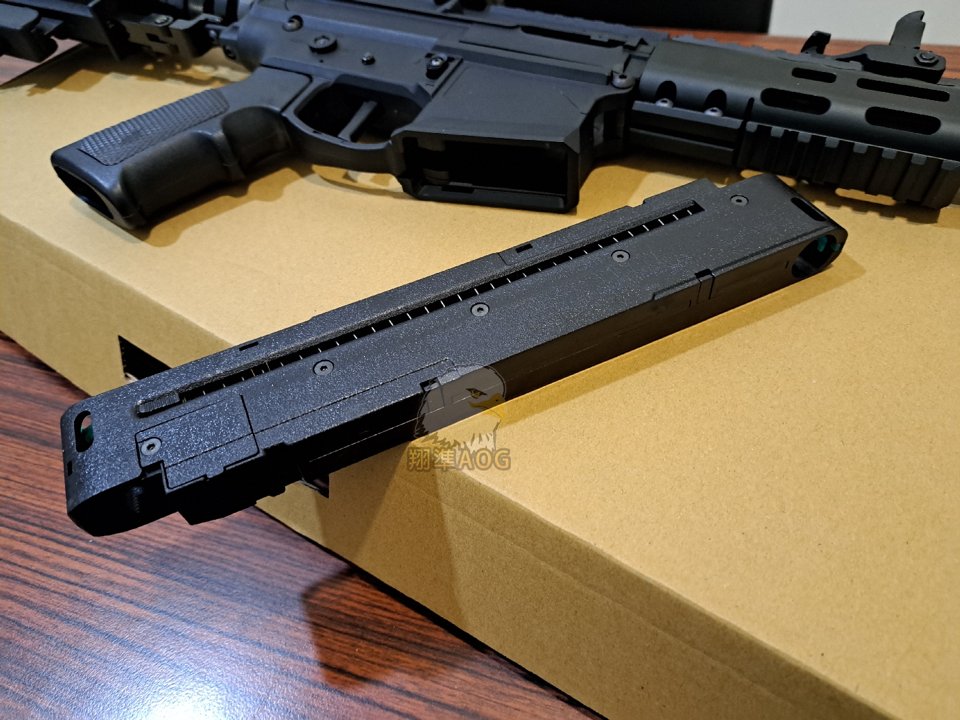 MILSIG PCP T17高压空气镇暴枪-17MM大气瓶可灌气镇暴枪图5