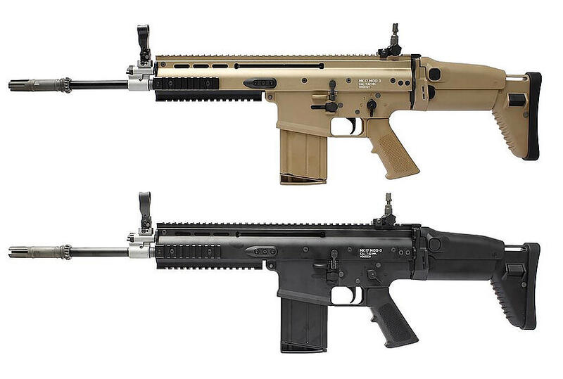 WE SCAR-H V3瓦斯步枪 MK17 GBB步枪 刀疤全金属后座力长枪