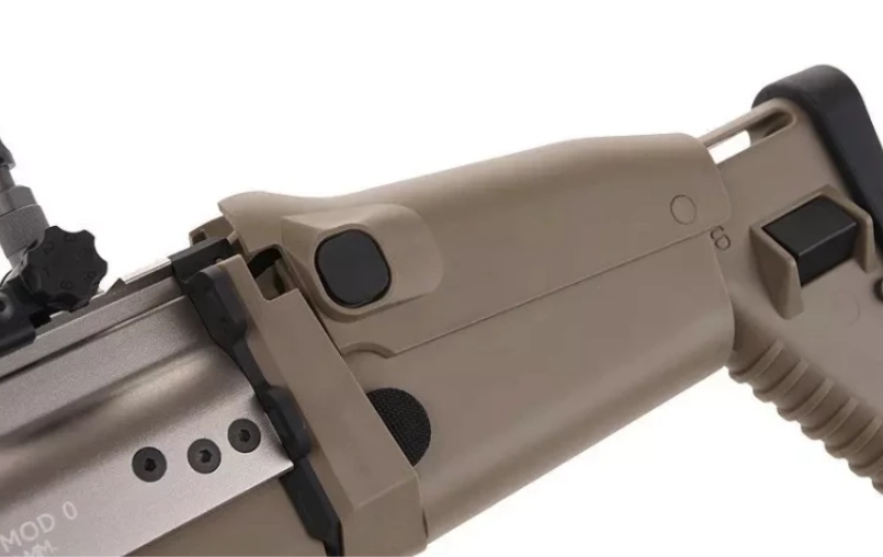 WE SCAR-H V3瓦斯步枪-MK17 GBB步枪-刀疤全金属后座力长枪图3