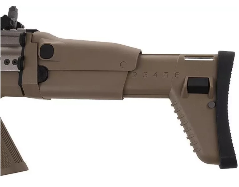 WE SCAR-H V3瓦斯步枪-MK17 GBB步枪-刀疤全金属后座力长枪图4