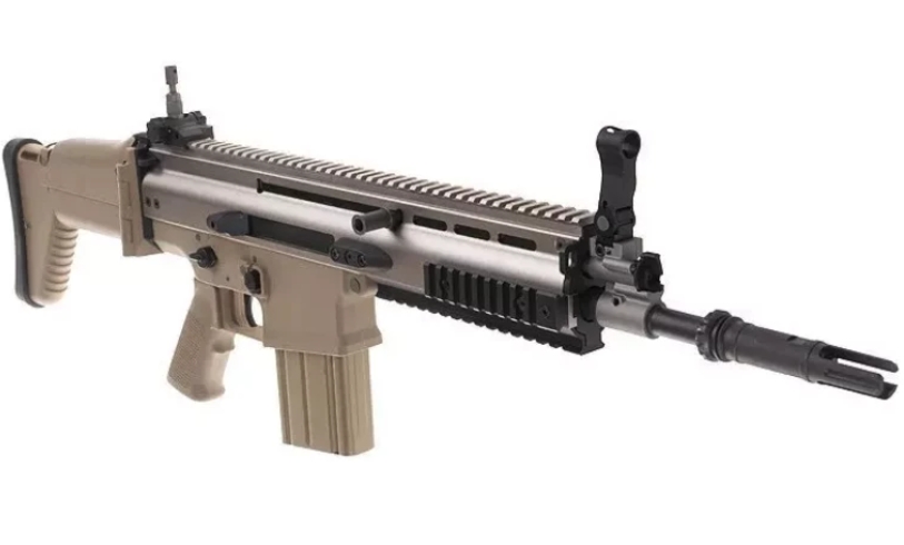 WE SCAR-H V3瓦斯步枪-MK17 GBB步枪-刀疤全金属后座力长枪图5