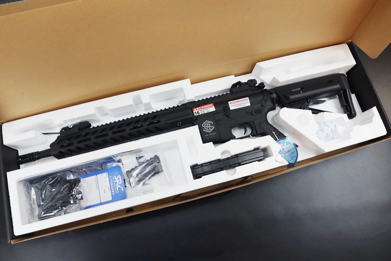 SRC GE-8M27 SR4半金属电动枪-ST DIAMONDBACK黑电动步枪图2