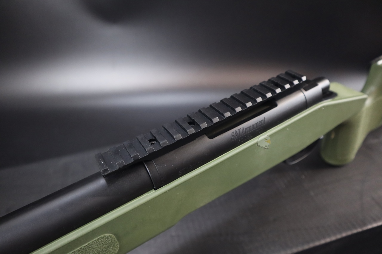 S&T M40A3空气上膛步枪-DM-G21A3OD绿色手拉空气狙击枪图9