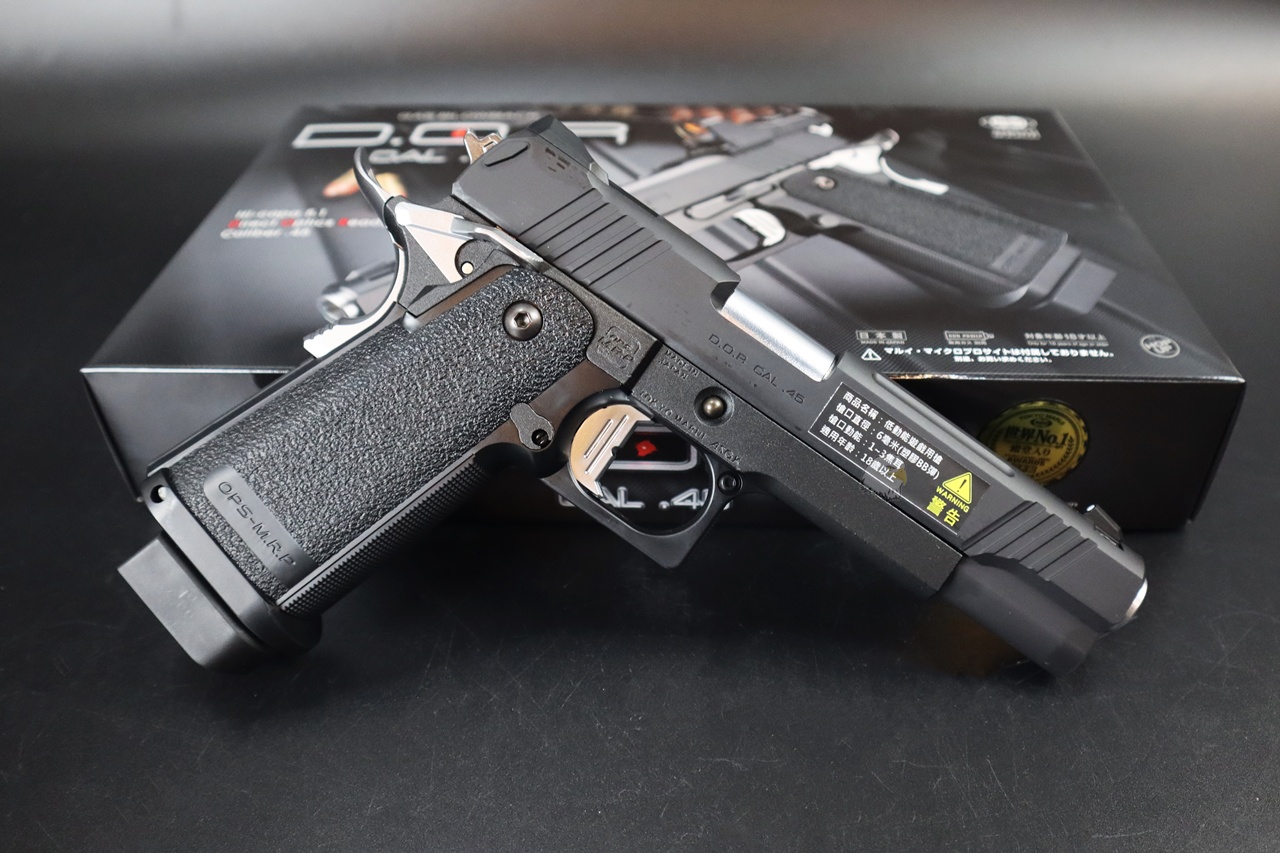 MARUI DOR CAL.45黑瓦斯枪-GBB瓦斯手枪-日本制气体手枪图5