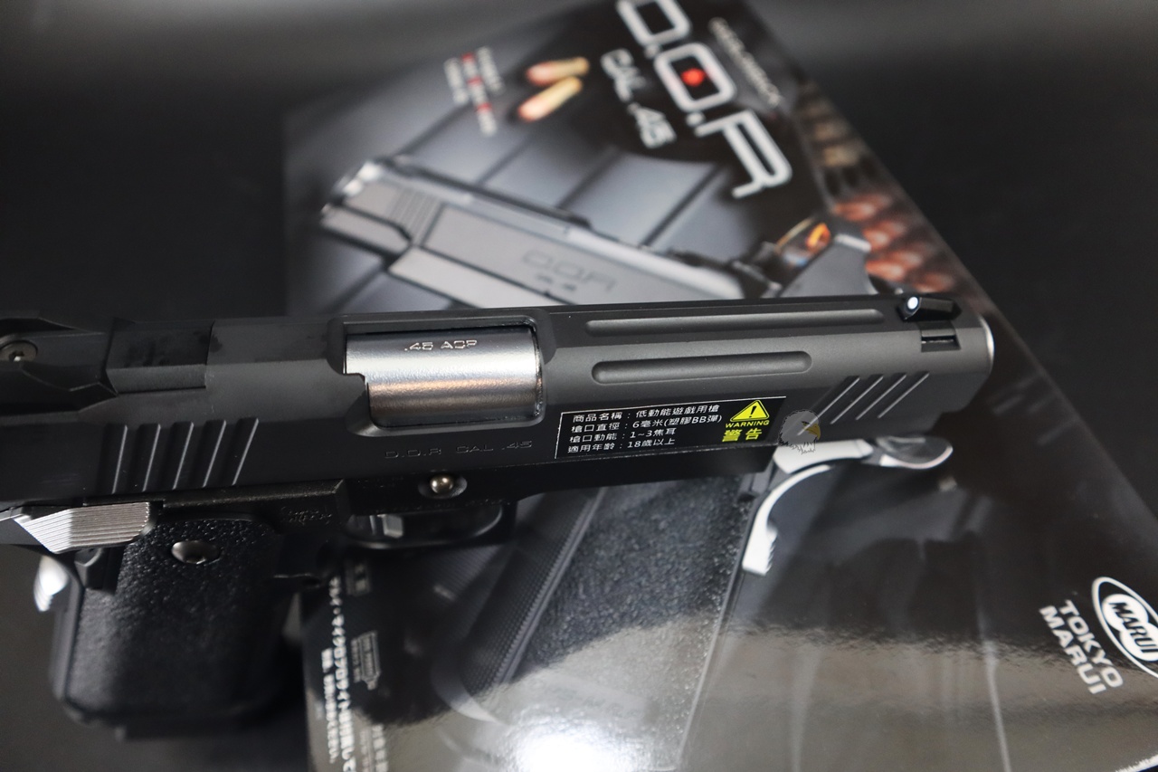 MARUI DOR CAL.45黑瓦斯枪-GBB瓦斯手枪-日本制气体手枪图9
