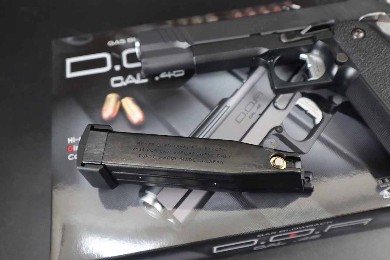 MARUI DOR CAL.45黑瓦斯枪-GBB瓦斯手枪-日本制气体手枪图11