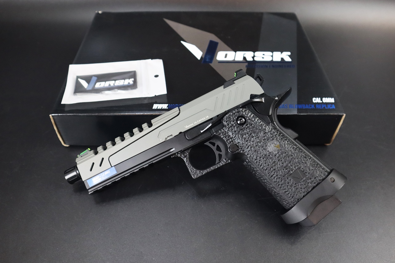VGP-02-29瓦斯枪-VORSK Hi-Capa 5.1S瓦斯手枪-(Grey)GBB气动手枪图3