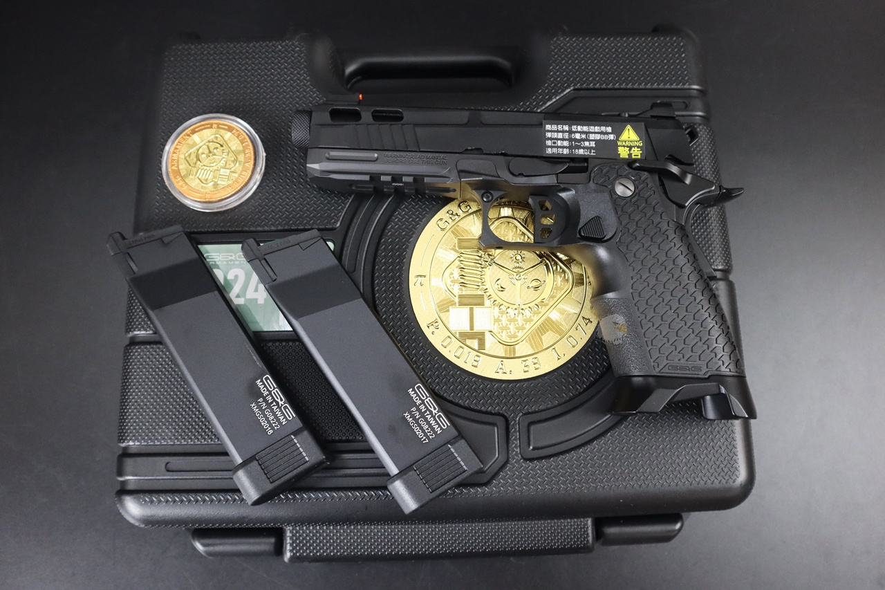 G&G 2024 CP MK2瓦斯手枪-SPT45 PRO瓦斯枪-Hi-Capa GBB手枪图6