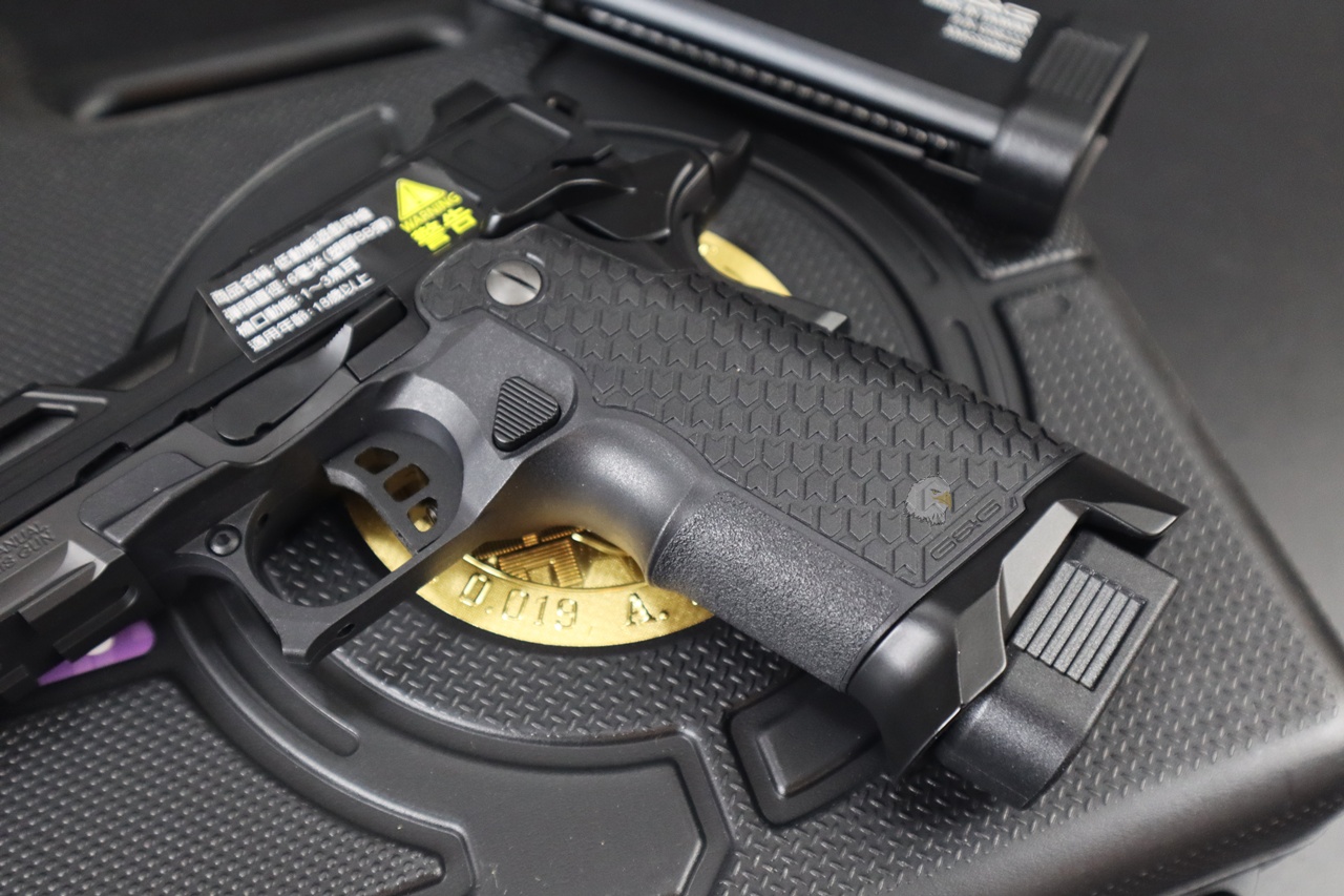 G&G 2024 CP MK3瓦斯枪-SPT45 PRO瓦斯枪-黑色Hi-Capa GBB手枪图9