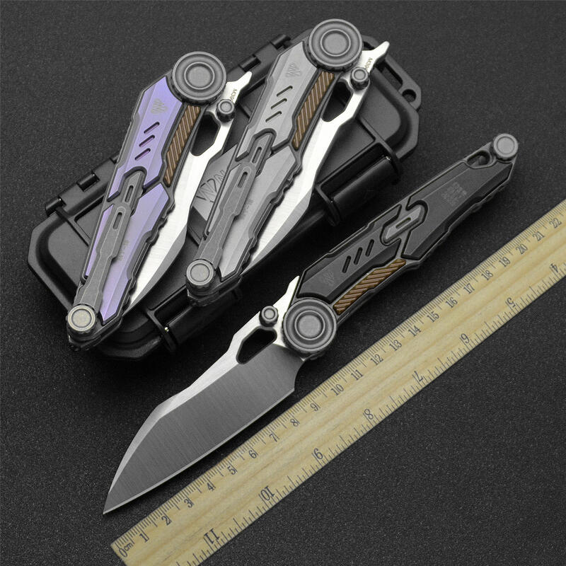 NOC虎胄MT19折刀-M390户外重型折叠刀图1