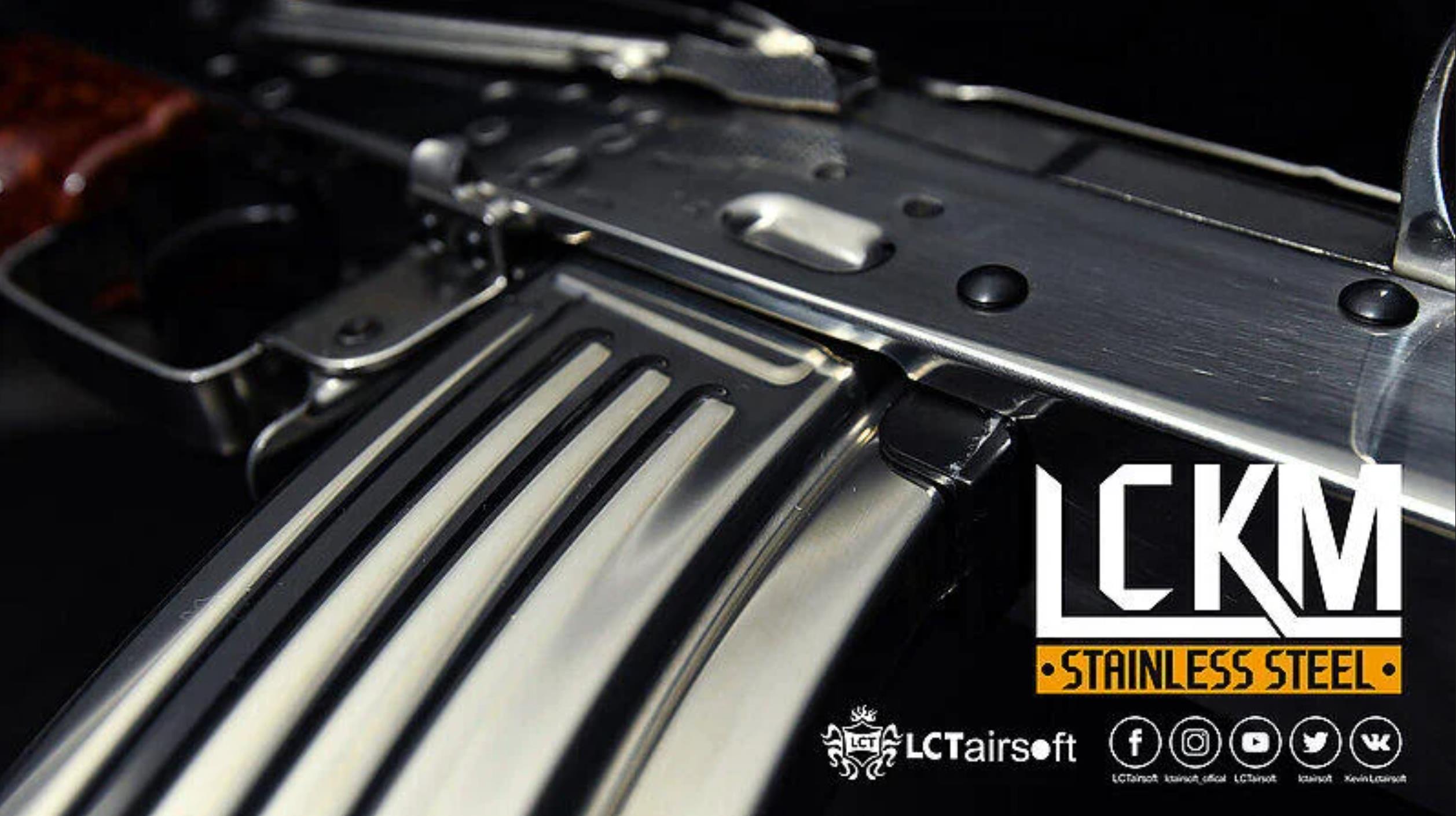 LCT LCKM AKM不锈钢制电动枪-Stainless SteelAEG电动枪图2