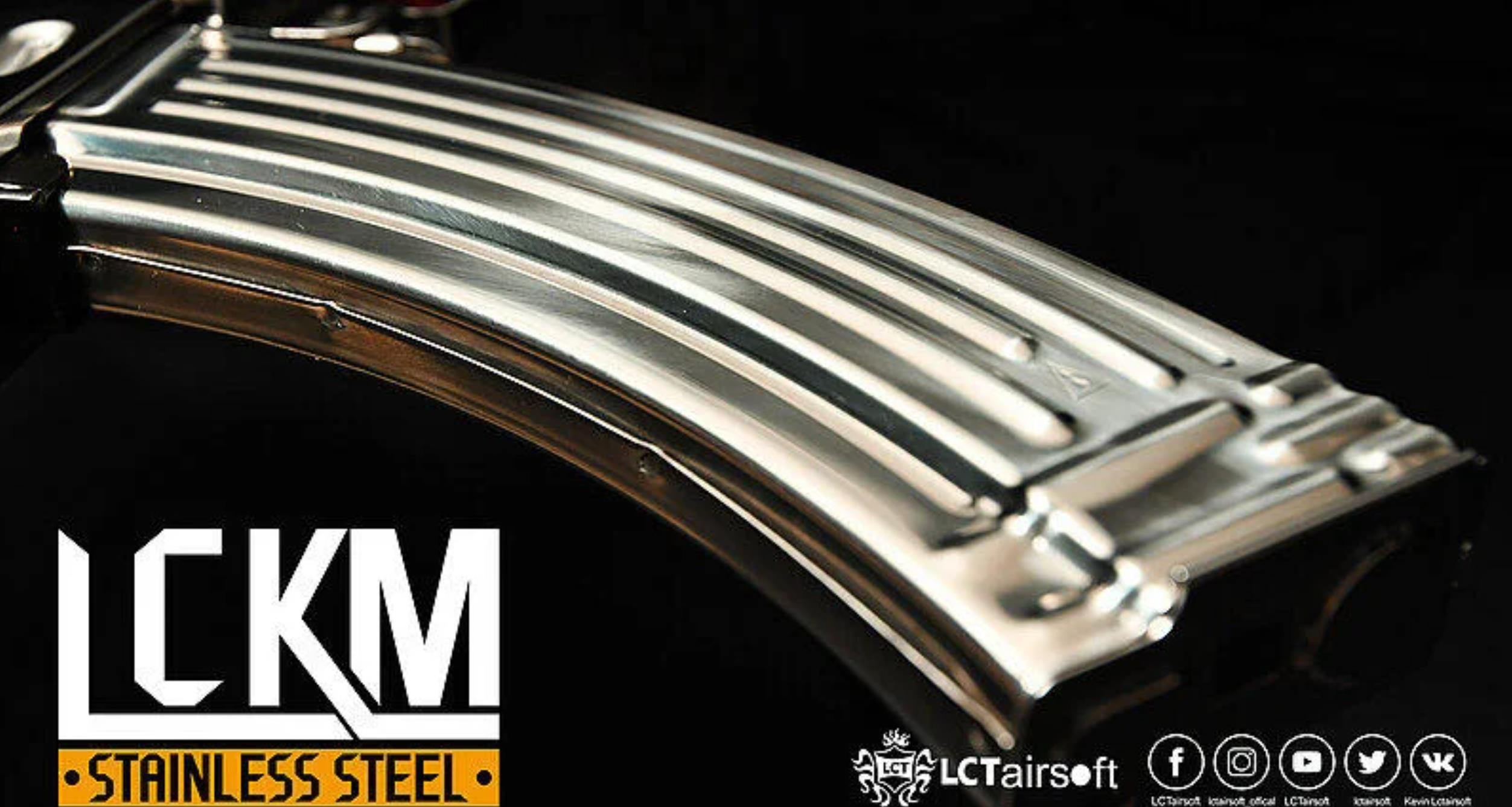 LCT LCKM AKM不锈钢制电动枪-Stainless SteelAEG电动枪图4