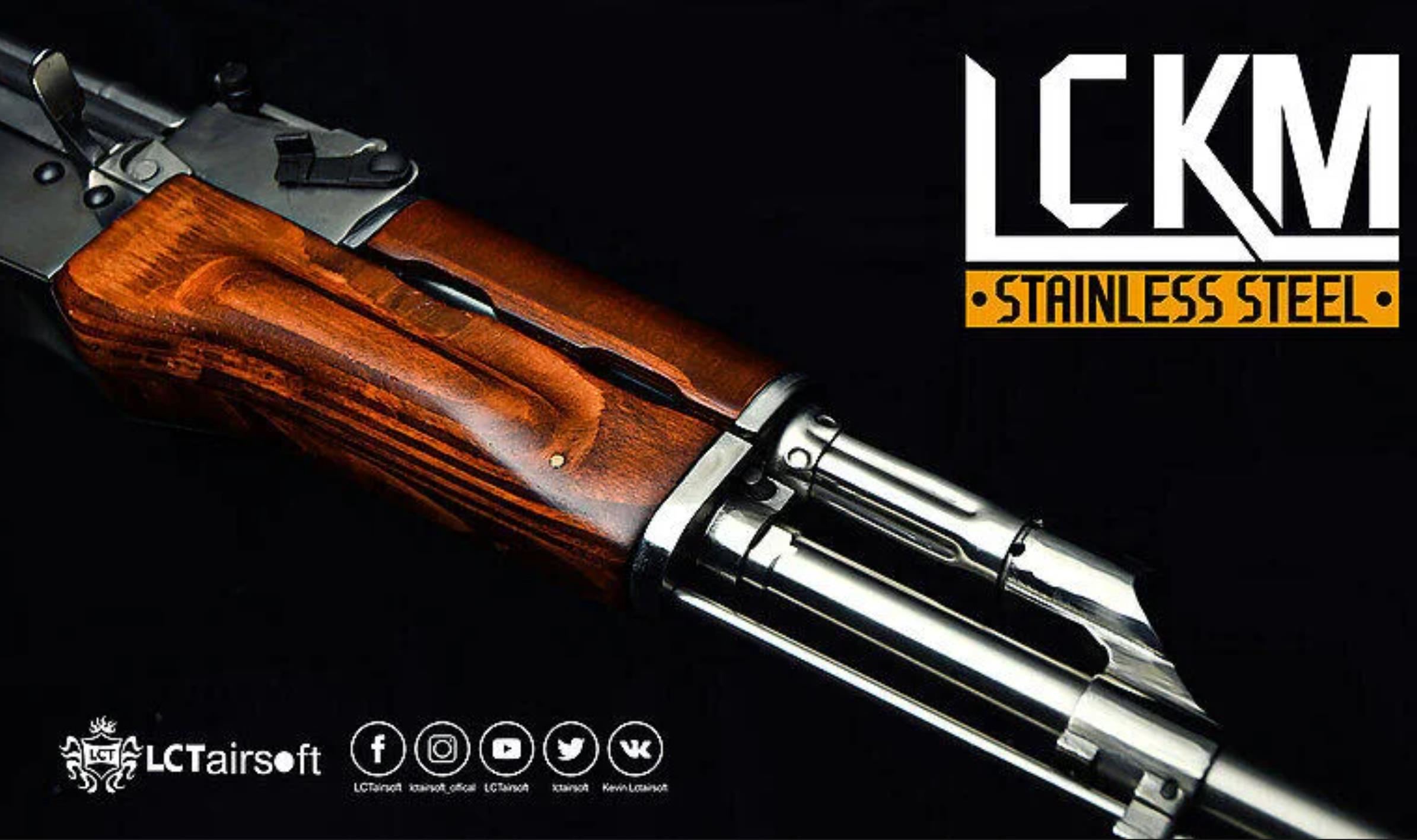 LCT LCKM AKM不锈钢制电动枪-Stainless SteelAEG电动枪图5