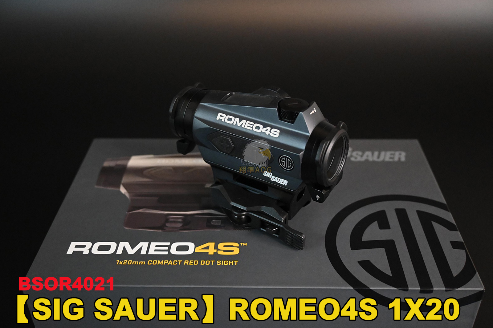 SIG SAUER太阳能真品瞄具-ROMEO4S 1X20内红点图1