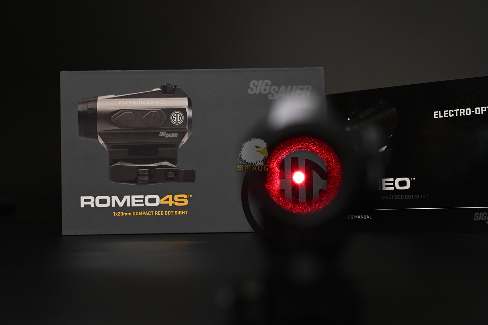 SIG SAUER太阳能真品瞄具-ROMEO4S 1X20内红点图9