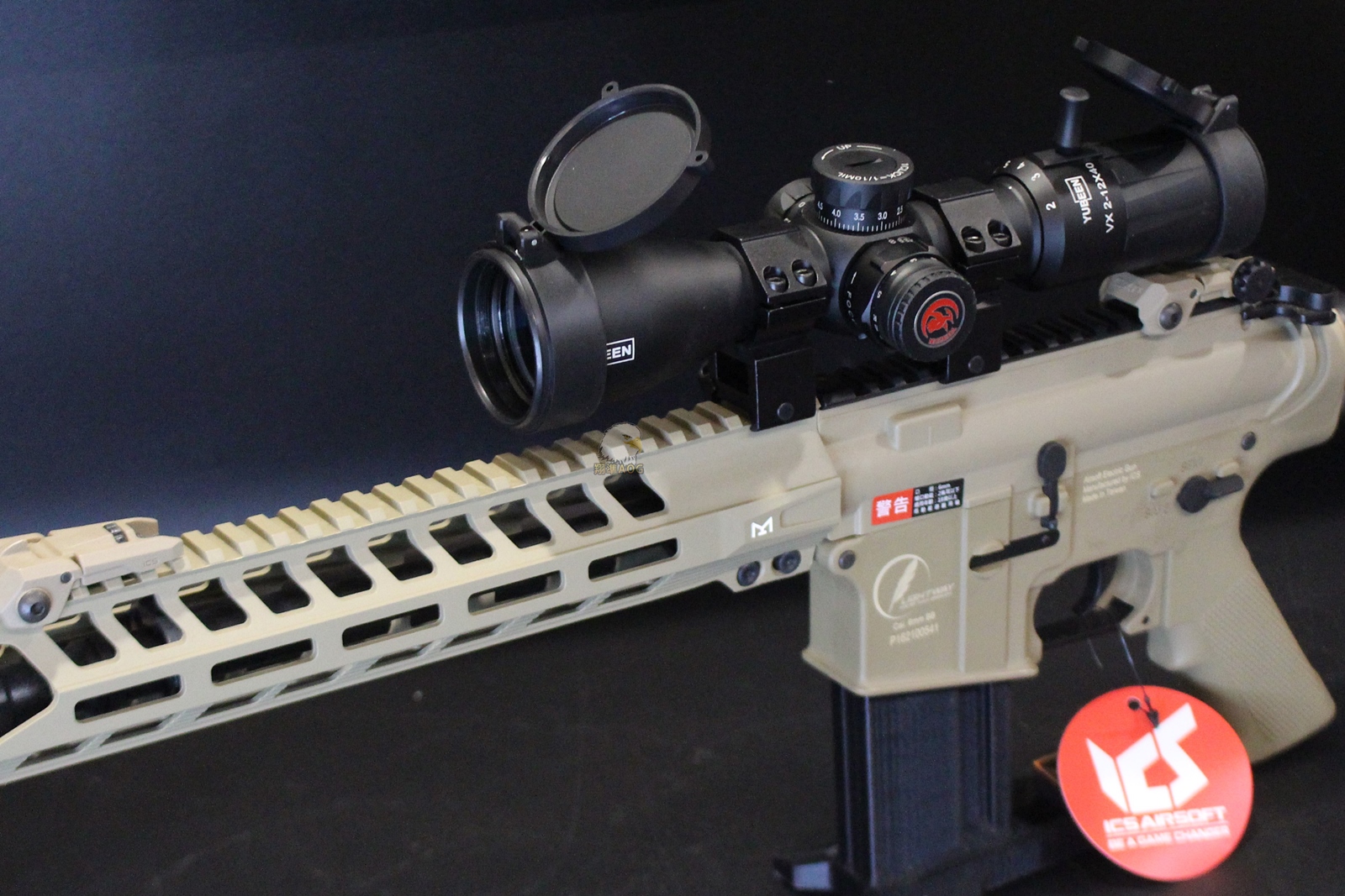 YUBEEN VX2-12X40IR狙击镜-步枪侧调焦防震倍镜图3