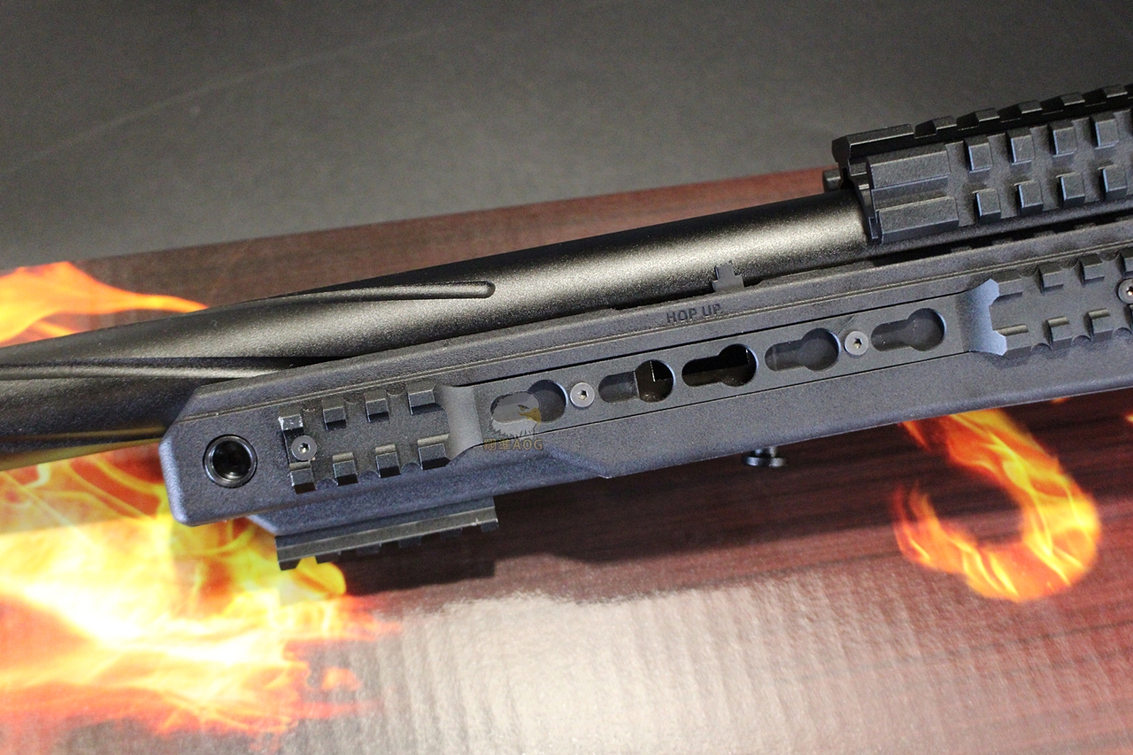 SLONG神龙(黑)短版战术手拉狙击枪-TSR-100 CQB TAN VSR空气狙击枪图4