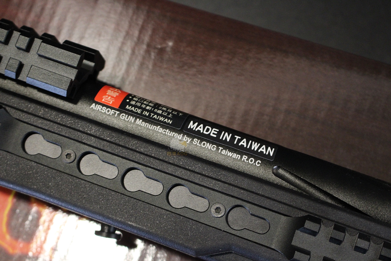 SLONG神龙(黑)短版战术手拉狙击枪-TSR-100 CQB TAN VSR空气狙击枪图8