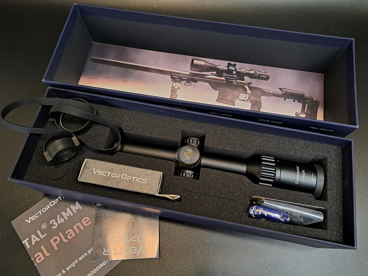 Vector Optics狙击镜-SCOC-23 Continental 1-6×24 Hunting SFP狙击镜图1