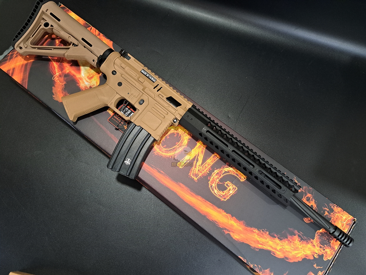 SLONG神龙实战版电动枪-AR-MAPLELEAF M-LOK高品质电动枪图4