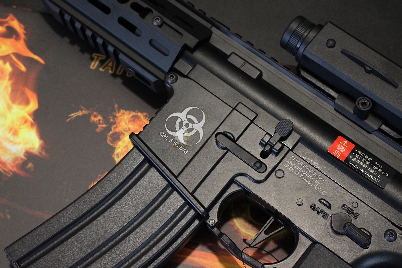 【神龙】M4-AR CQB MINI电动枪-金属电动枪图3