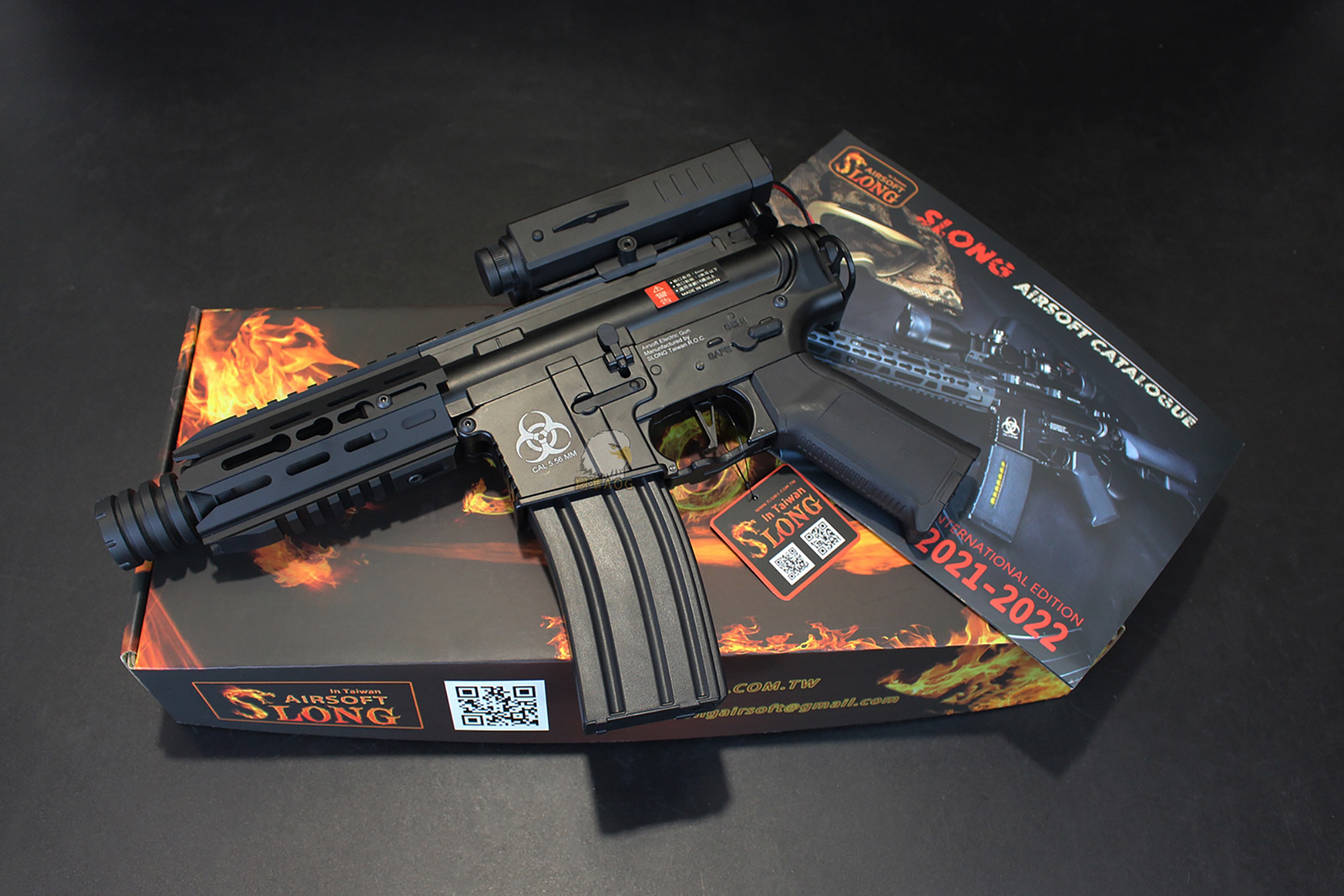 【神龙】M4-AR CQB MINI电动枪-金属电动枪图1