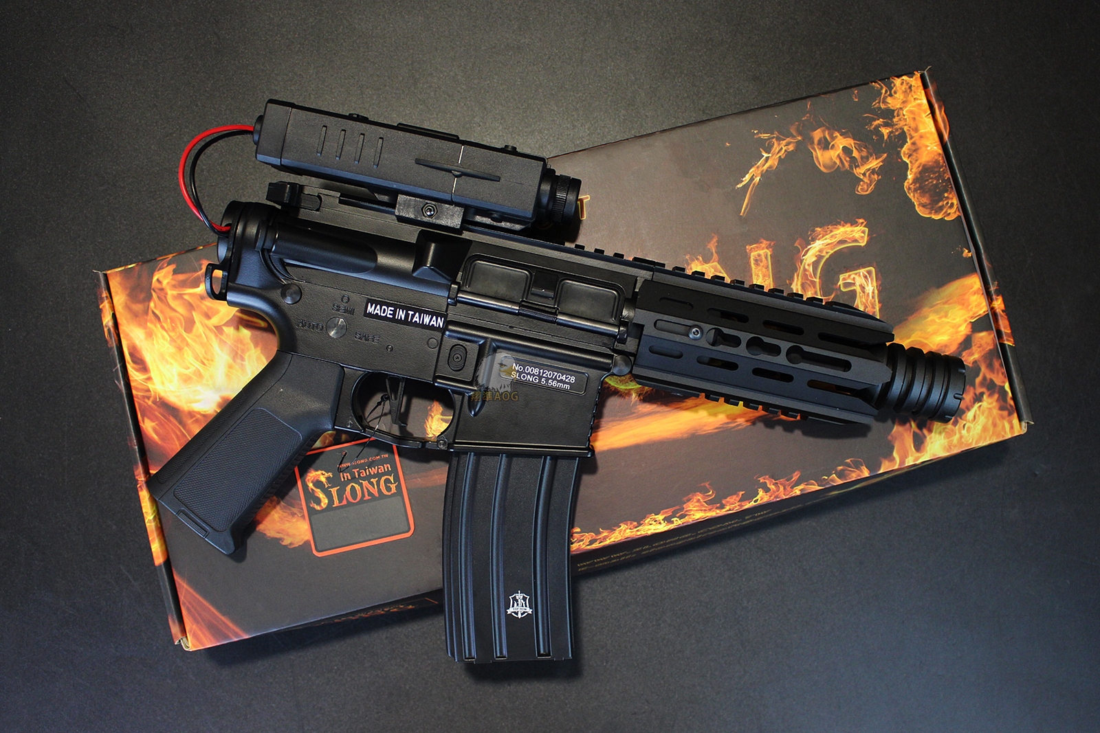 【神龙】M4-AR CQB MINI电动枪-金属电动枪图12