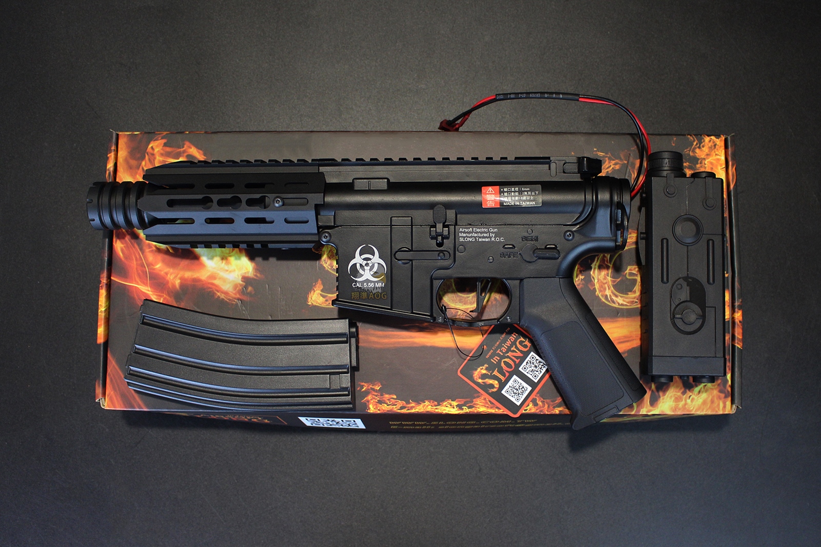 【神龙】M4-AR CQB MINI电动枪-金属电动枪图13