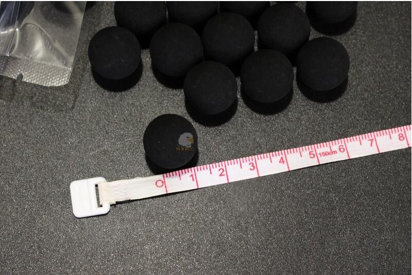 17mm 3.1g镇暴弹(100颗)+小钢瓶x10塑钢弹-生存游戏CO2枪硬弹图5