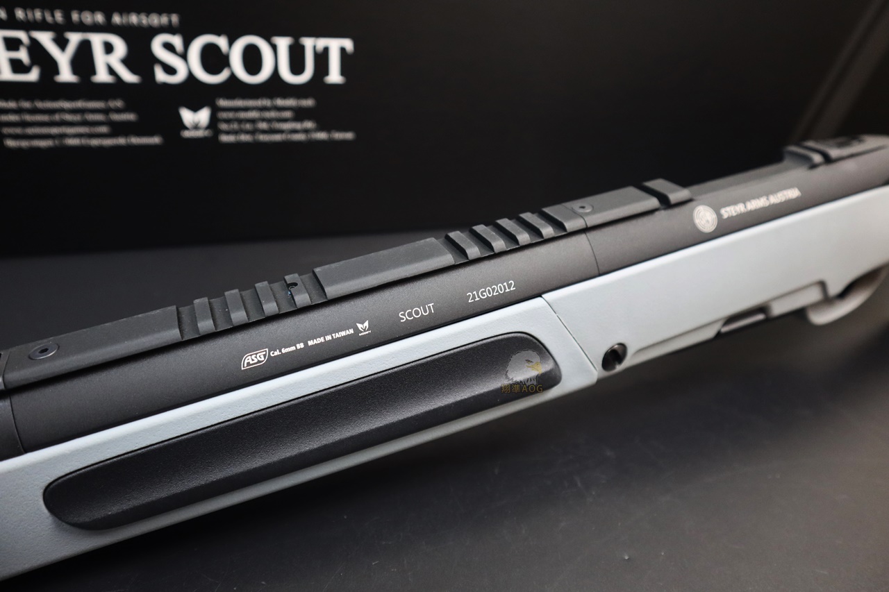 MODIFY摩帝手拉空气狙击枪-Steyr Scout灰MD6522斯泰尔斥候步枪图3