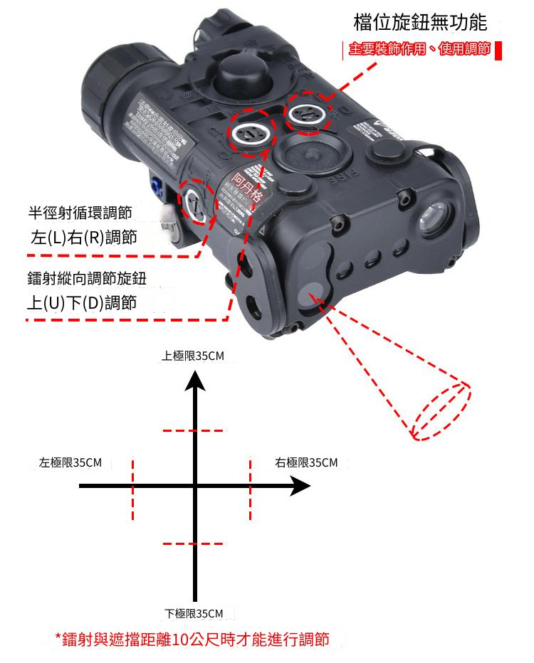 NGAL L3瞄准雷射器白光+雷射-Aluminum alloy version瞄准雷射器图14