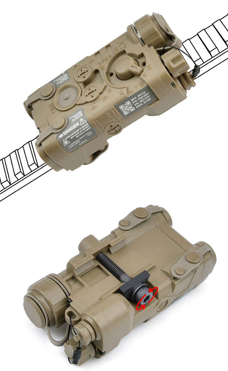 NGAL L3瞄准雷射器白光+雷射-Aluminum alloy version瞄准雷射器图7