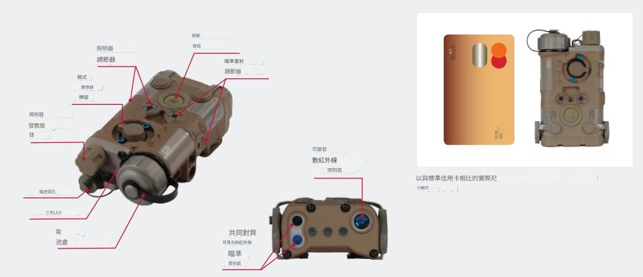 NGAL L3瞄准雷射器白光+雷射-Aluminum alloy version瞄准雷射器图12