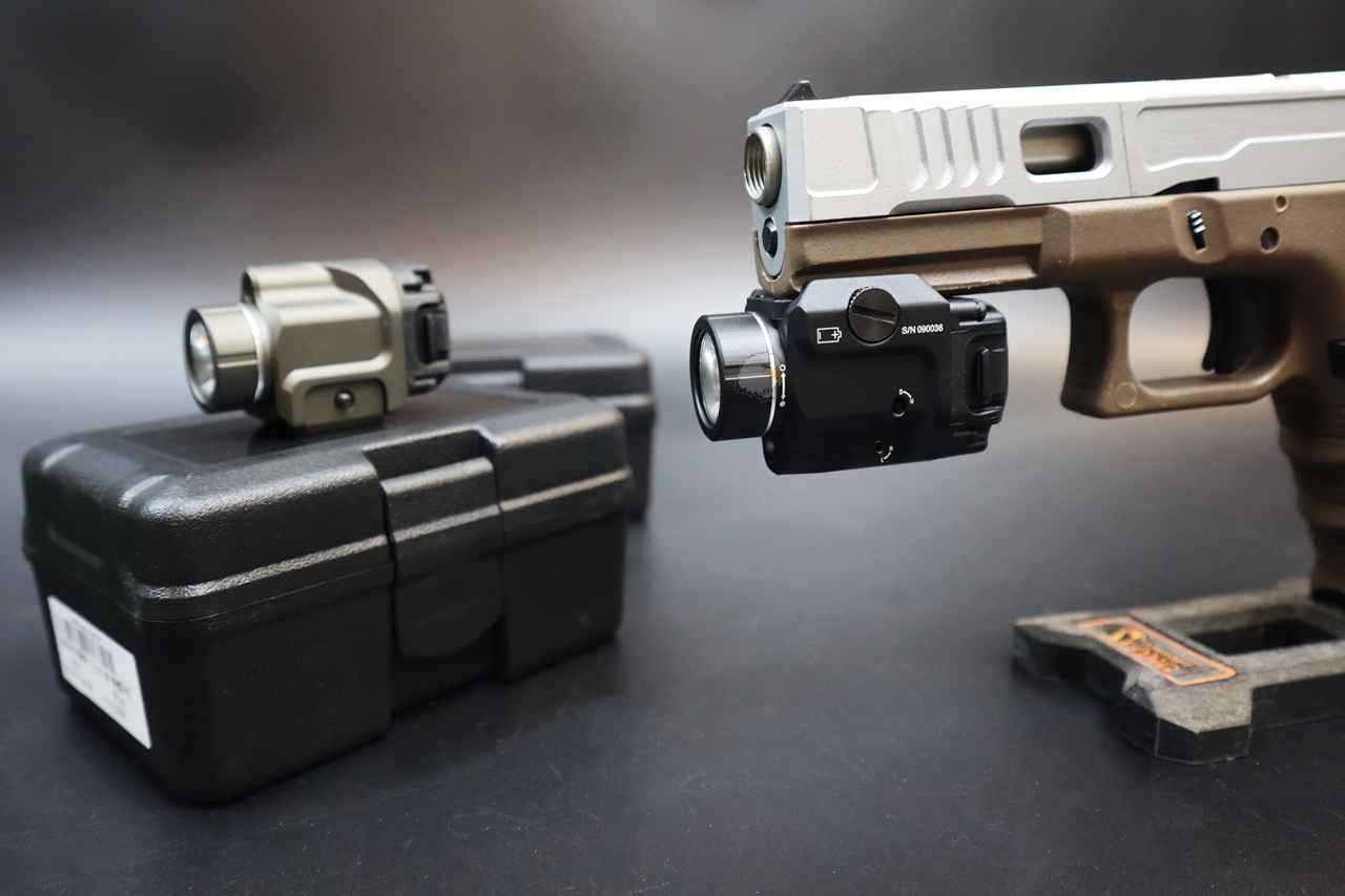 TLR-8R枪灯+红外线金属版-(黑/沙)战术枪灯-雷射组合战术灯图6