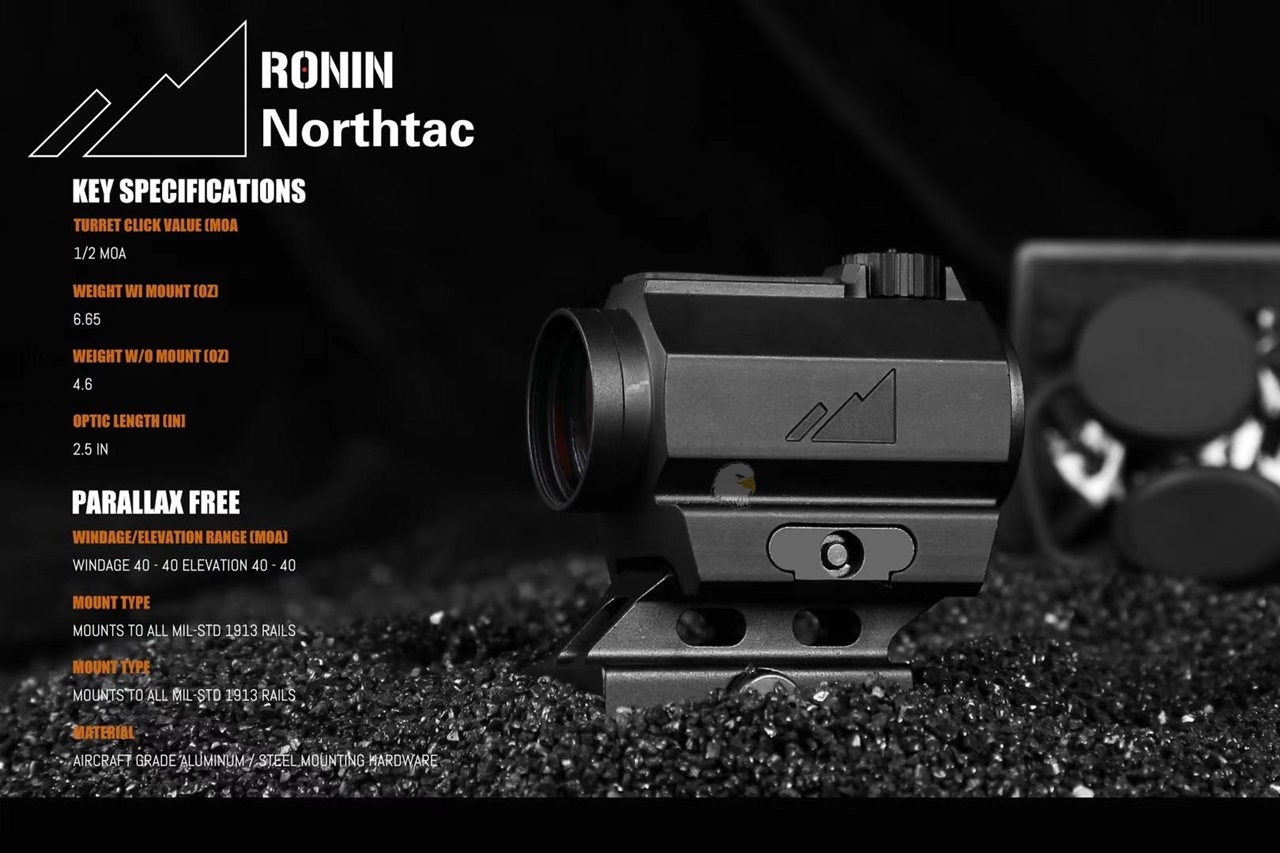 RONIN T1 P10 1X20内红点-抗震红点瞄准镜-高品质高抗震瞄具图19