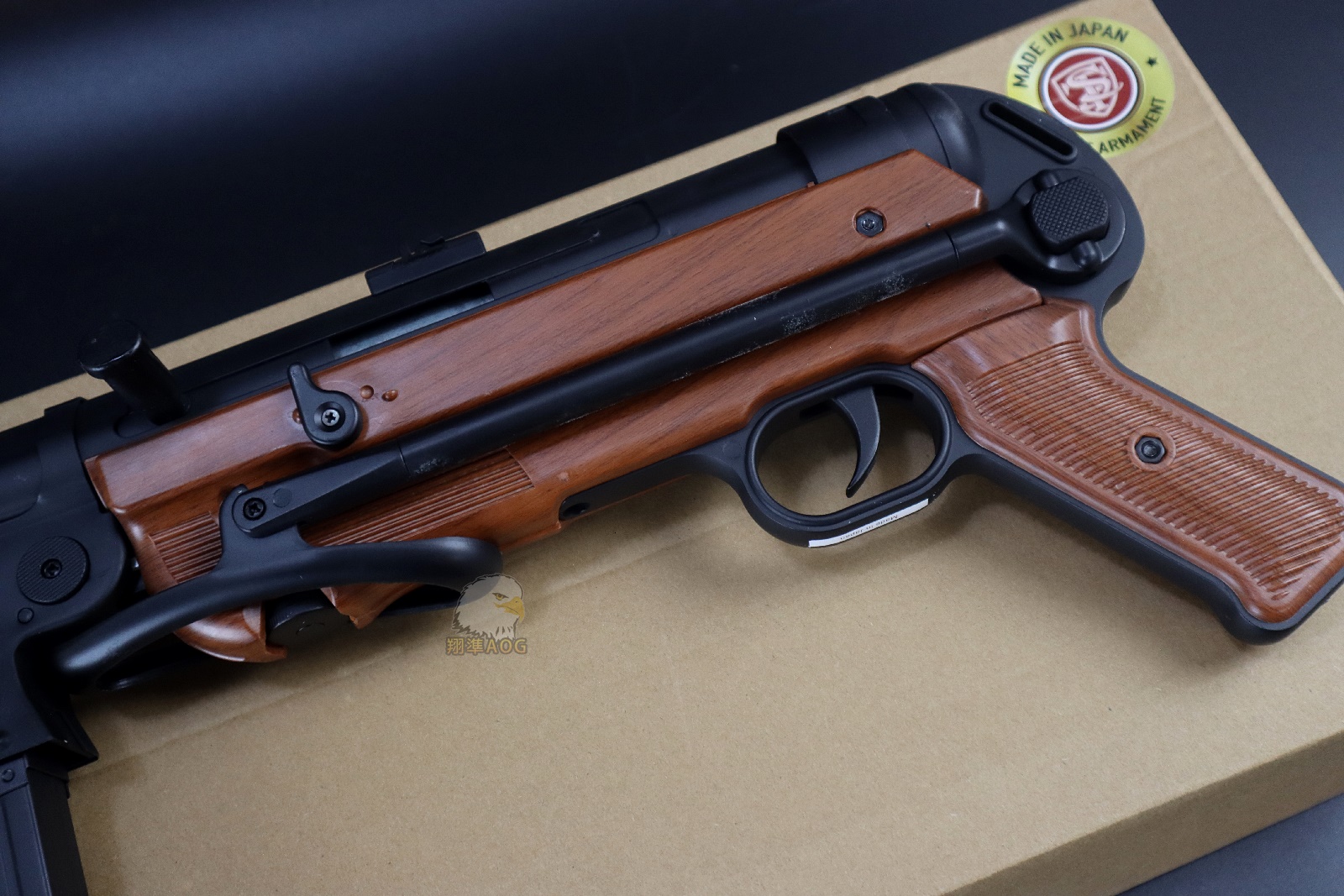 AGM MP40二战电动枪-Electric Airsoft SMG BK电动冲锋枪图2