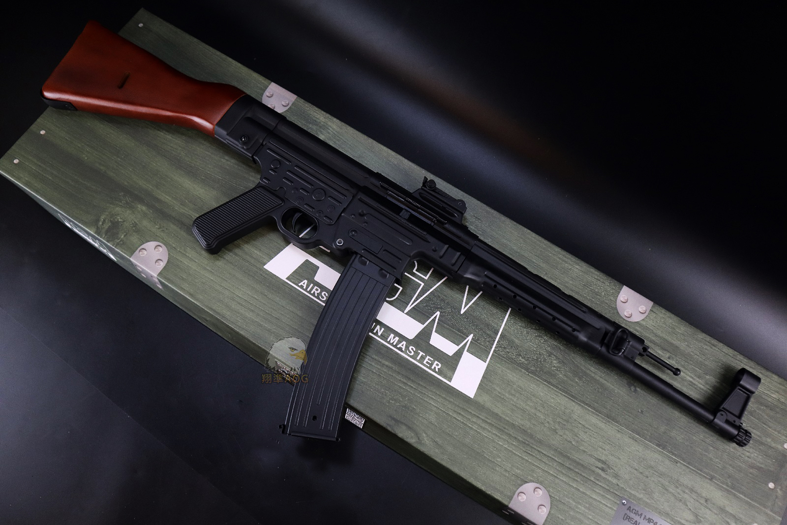 AGM STG44 MP44德军二战名枪-AGM实木版本电动枪图5