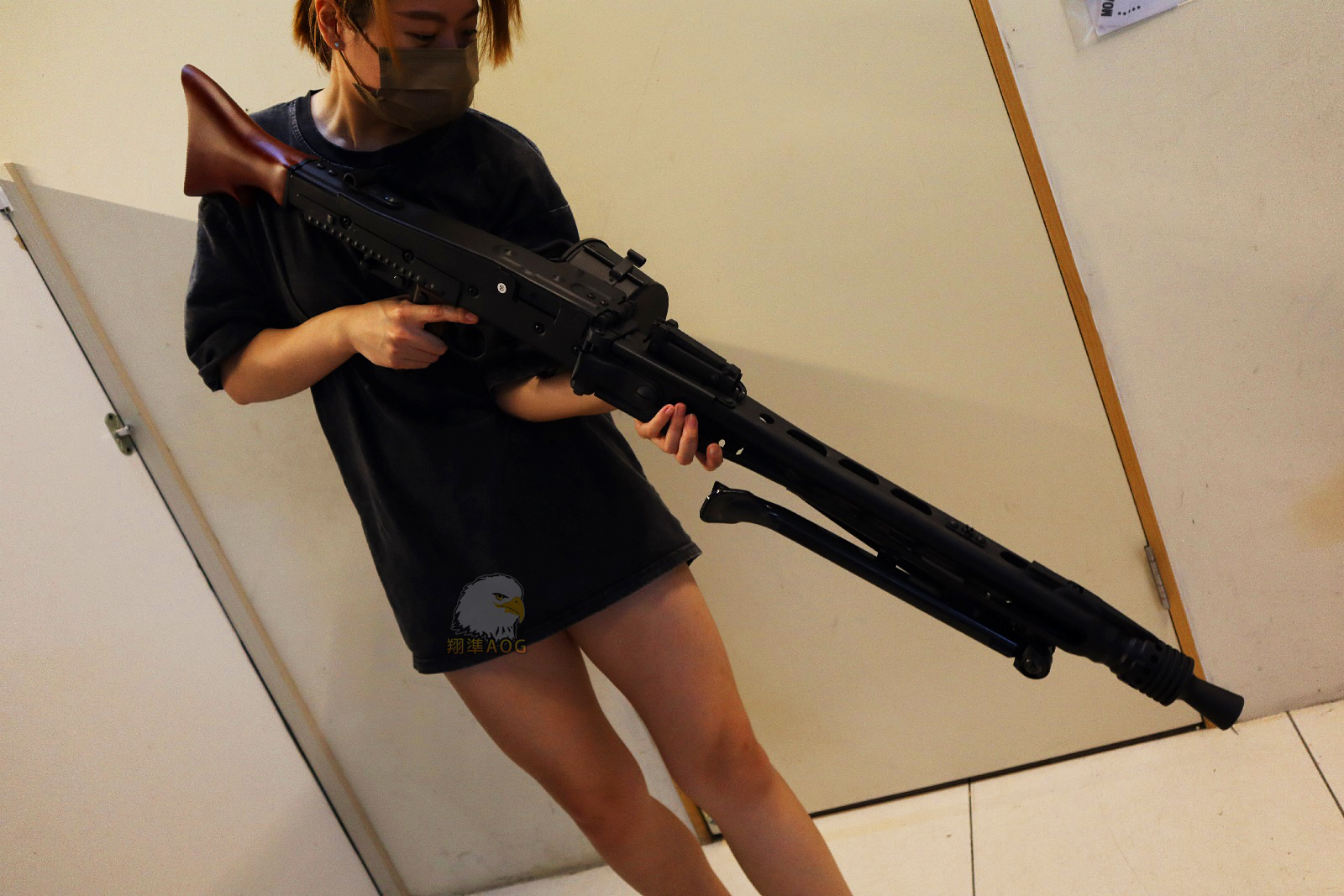 S&T MG42德军二战机枪-AEG金属实木电动枪图9