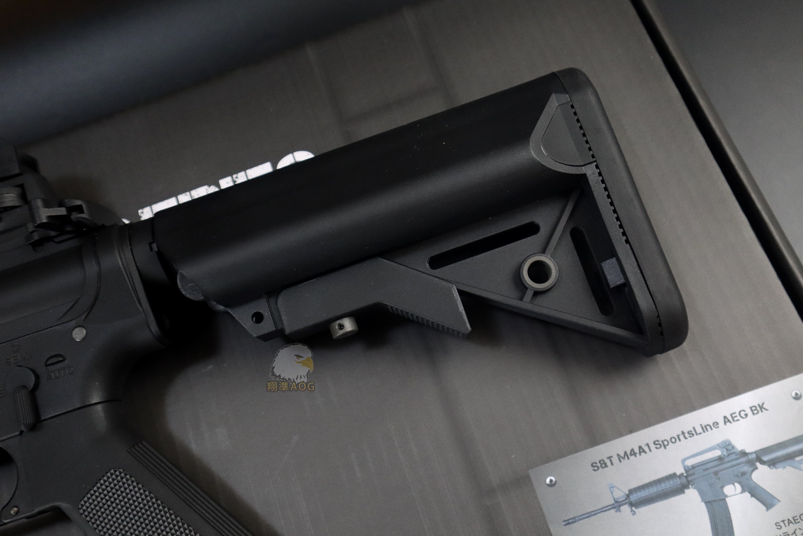 S&T V3 M4A1电动枪-Sports Line AEG BK电动步枪图5