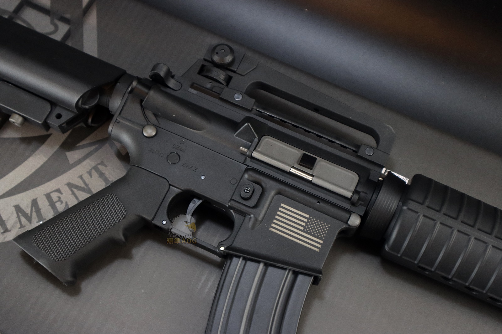 S&T V3 M4A1电动枪-Sports Line AEG BK电动步枪图7