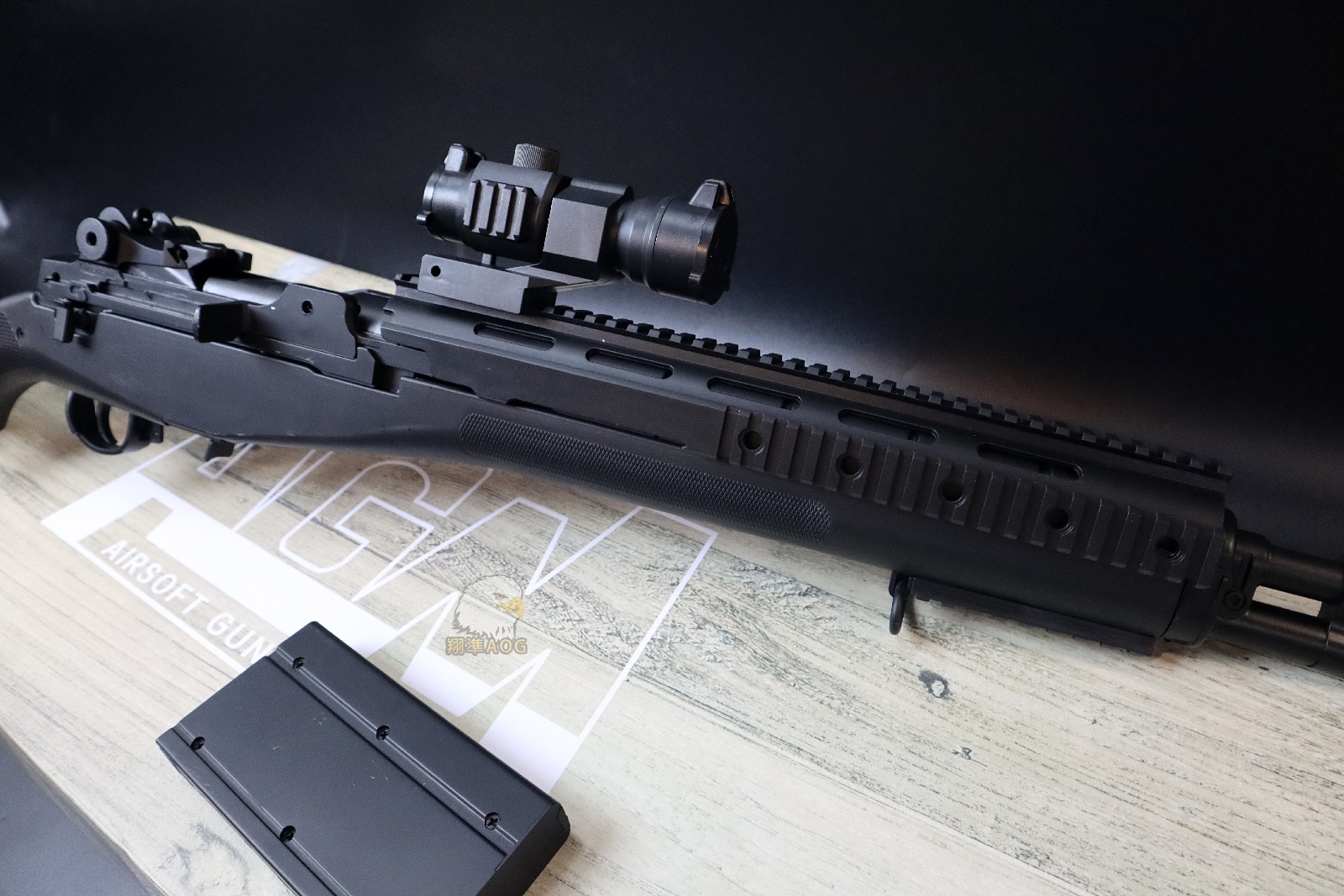 AGM M14(黑)弹簧空气枪-Spring Power Long BK图4