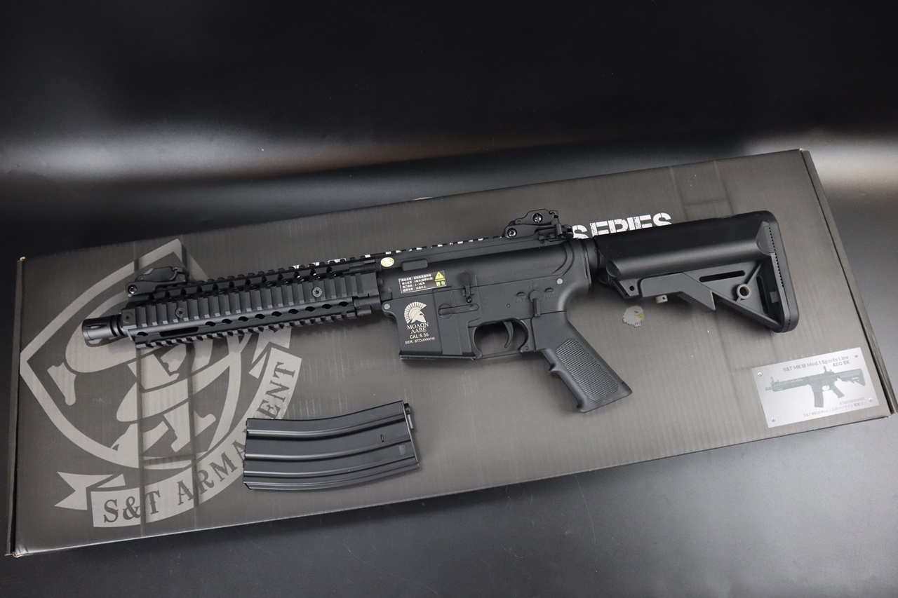 S&T V3 MK18电动步枪-AEG M4 G3(可升级)金属电动枪图2