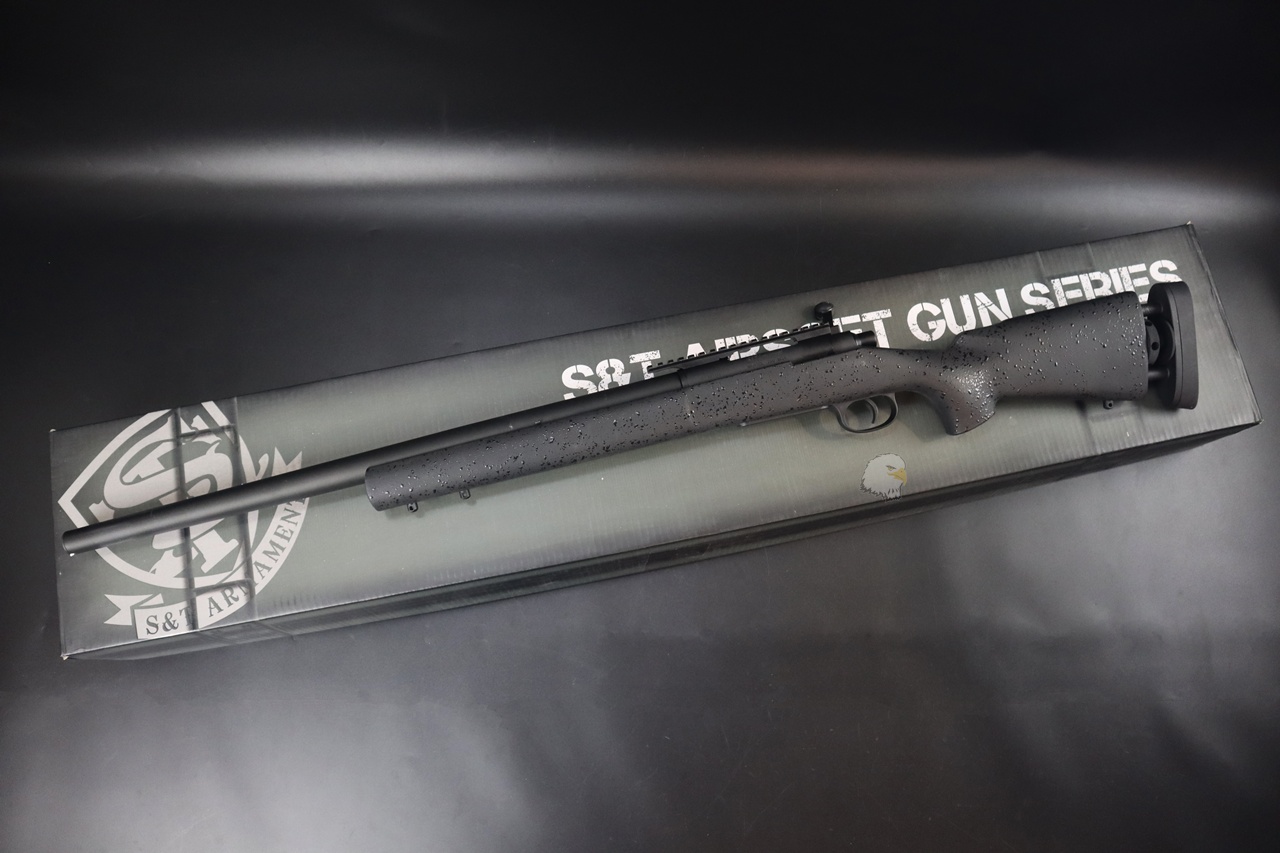 S&T M24【黑色】空气上膛步枪-SWS Sportline手拉空气狙击枪图2