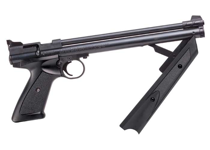 Crosman1377C / PC77气手枪-黑色P1377多泵气动手枪图3