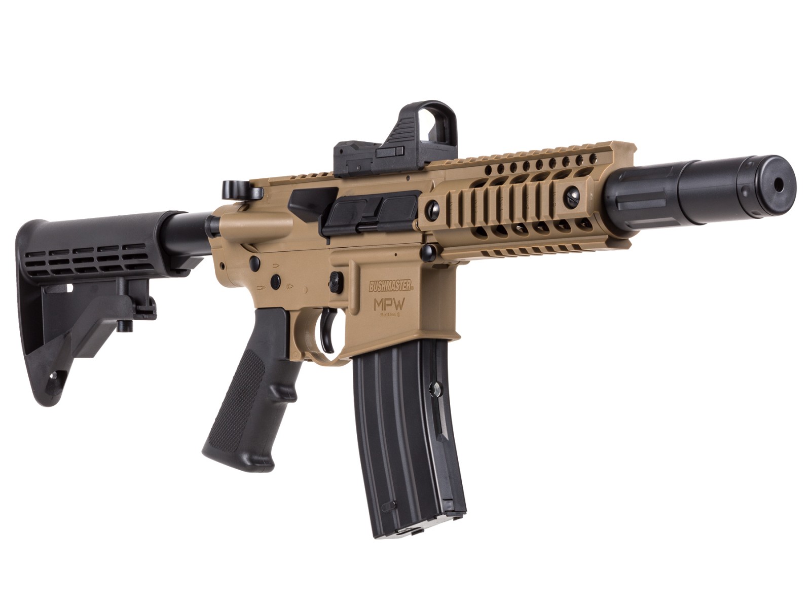 Crosman Bushmaster MPW全自动BB枪-Crosman二氧化碳气步枪图2