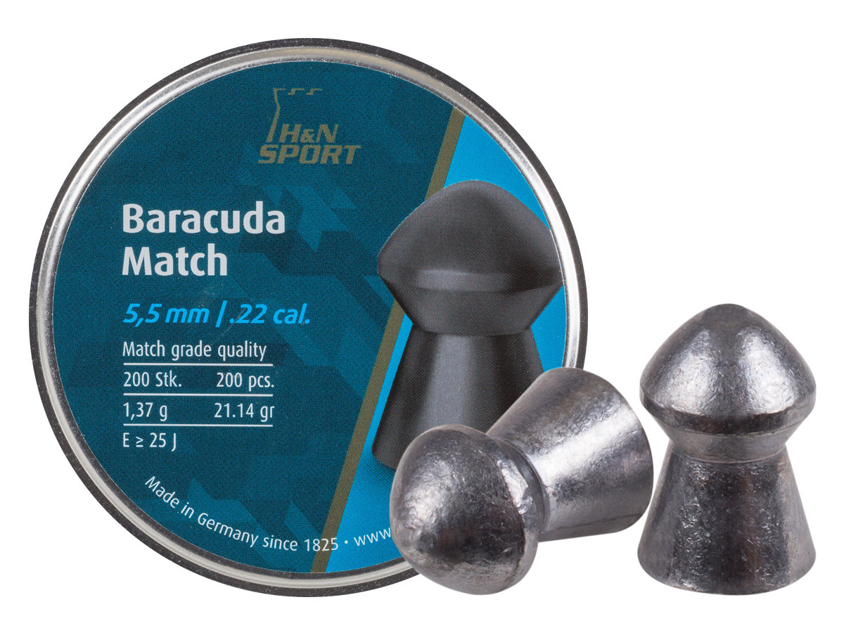 H&N Baracuda Match .22口径铅弹（5.51 毫米）图3